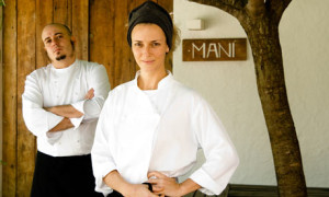 Helena Rizzo and Daniel Redondo at Maní Restaurant, São Paolo