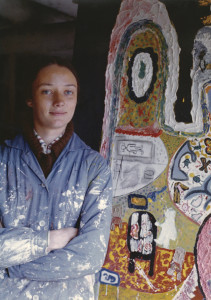 Niki de Saint Phalle in Deya, Mallorca, 1955