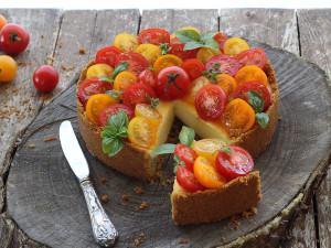 CHEESECAKE-SALATA-POMODORINI-GIALLI