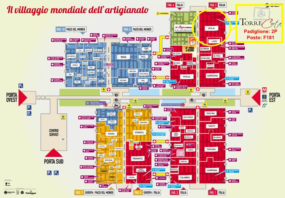 mappa_fiera_artigianato_milano_torrecorta_prodotti_siciliani_vino Bella Magazine