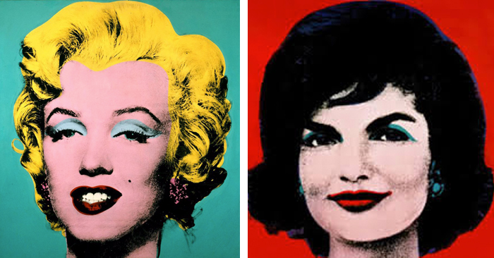 Marilyn e Jackie O pop.